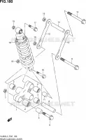 SCHOKBREKER AANEENSCHAKELING (VL800CL3 E02) voor Suzuki VOLUSIA 800 2013