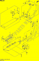 GELUIDDEMPER (VL800BL4 E03) voor Suzuki BOULEVARD 800 2014