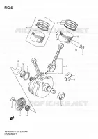 KRUKAS voor Suzuki INTRUDER 1400 1998