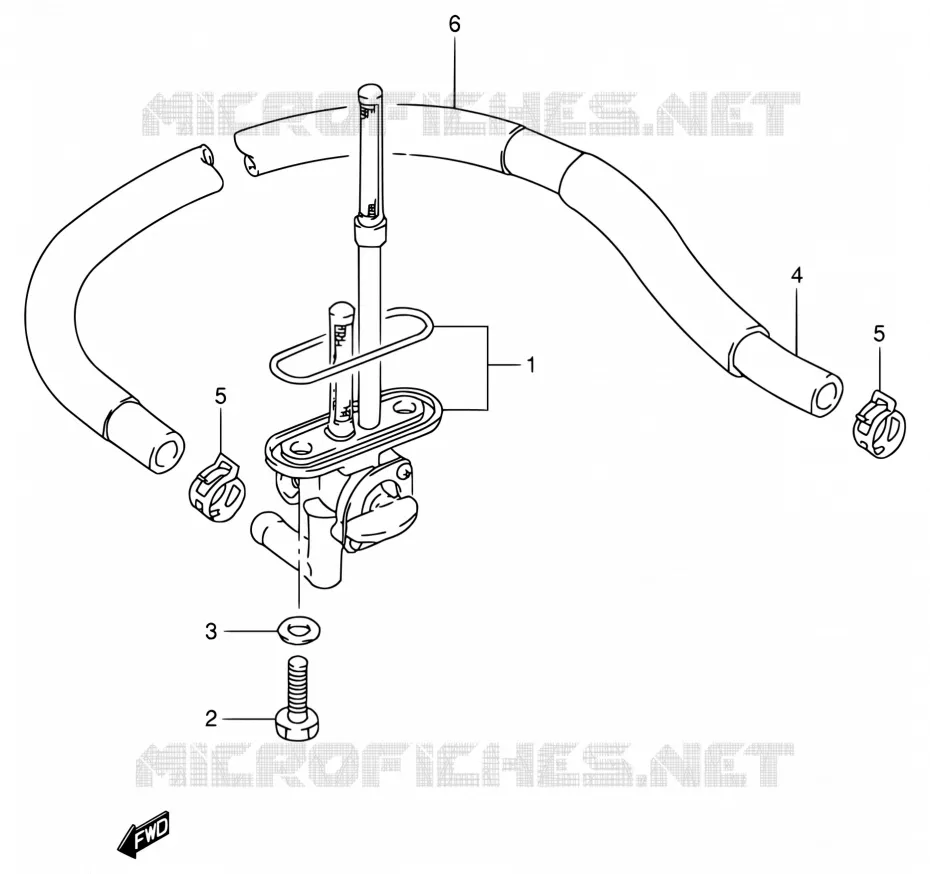 FUEL COCK (MODELE N/P/R) Suzuki MOTO 800 INTRUDER 1992  VS800GL N (E01,E02,E04,E16,E17,E18,E21,E22,E25,E34,E39,E53)