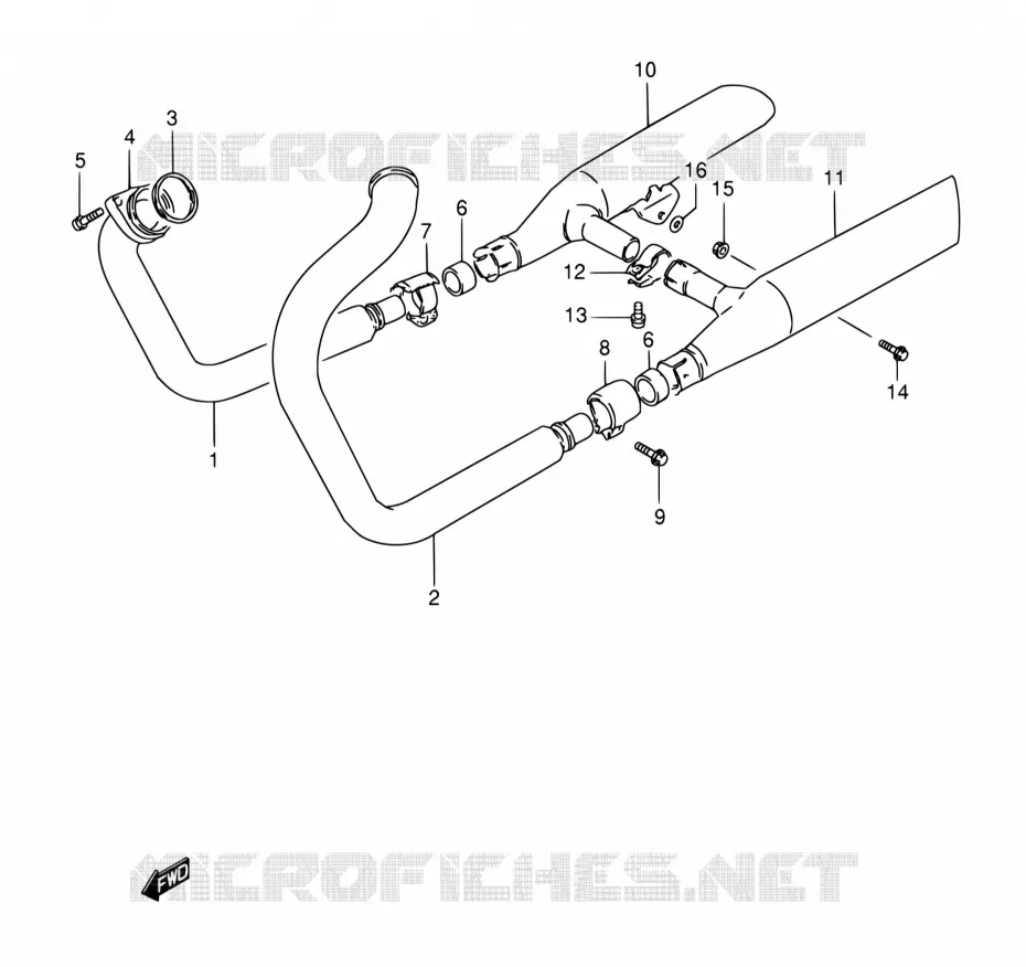 GELUIDDEMPER Suzuki MOTO 800 INTRUDER 2003  VS800GL K3 (E17,E22,E25,E34)