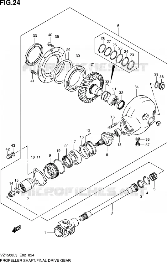 STARTMOTOR Suzuki MOTO 1500 BOULEVARD 2013  VZ1500 L3 (E19)