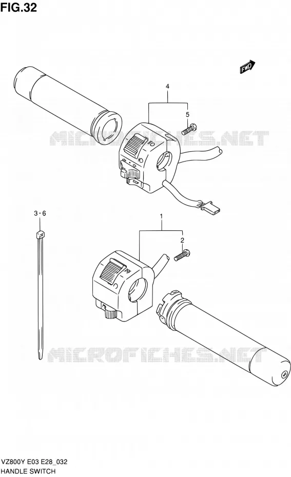 SCHAKELAARS Suzuki MOTO 800 MARAUDER 2002  VZ800K2(E03,E28,E33)