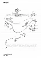 BENZINETANK (MODEL K7/K8) voor Suzuki MARAUDER 800 2008