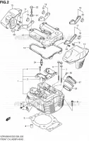 FRONT CILINDERKOP voor Suzuki INTRUDER 1800 2006