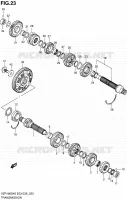 TRANSMISSION (MODEL K6/K7/K8/K9) voor Suzuki INTRUDER 1800 2006