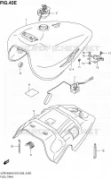 BENZINETANK (VZR1800ZL0) voor Suzuki INTRUDER 1800 2008