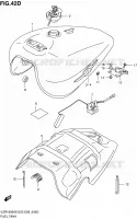 BENZINETANK (VZR1800L0) voor Suzuki INTRUDER 1800 2009