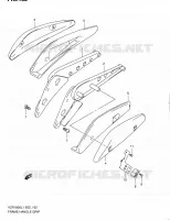 FRAME HANDGREEP (VZR1800UFL1 E19) voor Suzuki INTRUDER 1800 2011