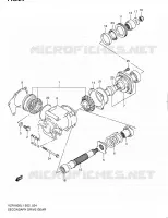 AANDRIJFAS voor Suzuki INTRUDER 1800 2011