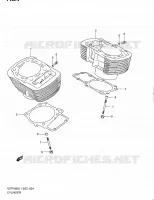CILINDER voor Suzuki INTRUDER 1800 2011