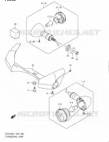 INDICATOREN (VZR1800L1 E51) voor Suzuki INTRUDER 1800 2011