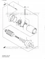 STARTMOTOR voor Suzuki INTRUDER 1800 2011