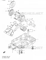 SUMP   OLIEPOMP  voor Suzuki INTRUDER 1800 2011