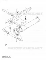 SWINGARM voor Suzuki INTRUDER 1800 2011