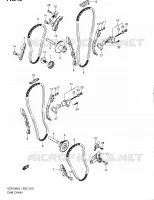 TIMING voor Suzuki INTRUDER 1800 2011