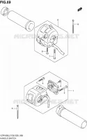 SCHAKELAARS (VZR1800ZL2 E03) voor Suzuki INTRUDER 1800 2012