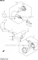 INDICATOREN (VZR1800ZL4 E02) voor Suzuki INTRUDER 1800 2014