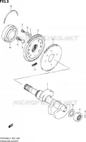 CRANK BALANCER voor Suzuki INTRUDER 1800 2014