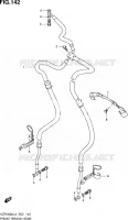 FRONT REMSLANG voor Suzuki INTRUDER 1800 2014