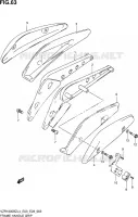 FRAME HANDGREEP (VZR1800BZL4 E03) voor Suzuki BOULEVARD 1800 2014