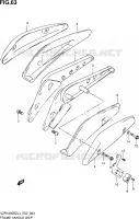FRAME HANDGREEP (VZR1800BZL4 E02) voor Suzuki INTRUDER 1800 2014