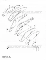 FRAME HANDGREEP (VZR1800L1 E02) voor Suzuki INTRUDER 1800 2012