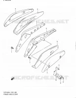 FRAME HANDGREEP (VZR1800L1 E19) voor Suzuki INTRUDER 1800 2012