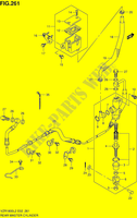 ACHTER HOOFDREMCILINDER (VZR1800UFL2 E19) voor Suzuki INTRUDER 1800 2012