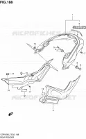 ACHTERSPATBORD (VZR1800L2 E19) voor Suzuki INTRUDER 1800 2012