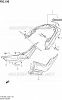 ACHTERSPATBORD (VZR1800L2 E51) voor Suzuki INTRUDER 1800 2012