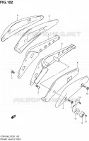 FRAME HANDGREEP (VZR1800L2 E02) voor Suzuki INTRUDER 1800 2012