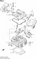 FRONT CILINDERKOP voor Suzuki INTRUDER 1800 2012