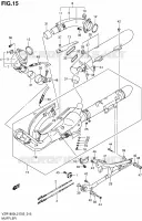 GELUIDDEMPER voor Suzuki INTRUDER 1800 2012