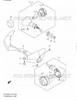 INDICATOREN (VZR1800ZL1 E24) voor Suzuki INTRUDER 1800 2011