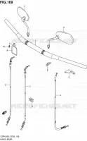 STUUR (VZR1800L2 E24) voor Suzuki INTRUDER 1800 2012