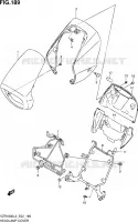 KUIPJE (VZR1800L3 E19) voor Suzuki INTRUDER 1800 2013