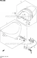 SEAT voor Suzuki INTRUDER 1800 2013
