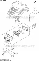 TAIL LIGHT ASSY (VZR1800ZL3 E19) voor Suzuki INTRUDER 1800 2013