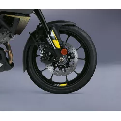 WHEEL DECAL SMALL YELLOW